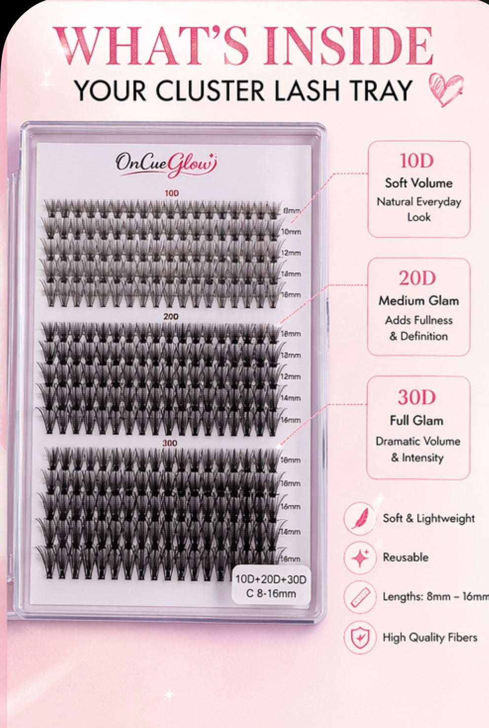 Glow Refill Pack- The Main Character (C Curl)